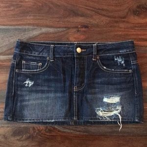 American Eagle Denim Skirt - Size 4